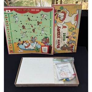 Rare Vintage 1962 Ruff And Reddy Circus Board Game by Hanna Barbera